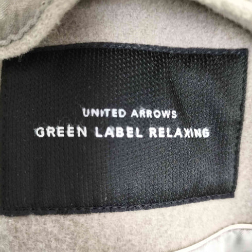 ユナイテッドアローズグリーンレーベルリラクシング UNITED ARROWS green label relaxing KF W 2WAY ノーカラー HOOD コート レディース JPN:40